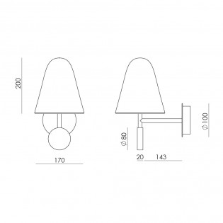 Applique Murale LED Stor (9W)