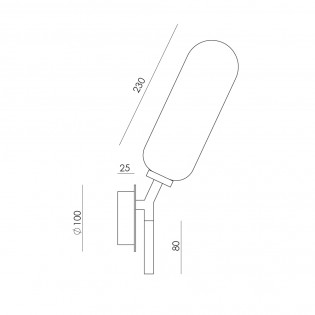 Applique Murale LED Lari (9W)