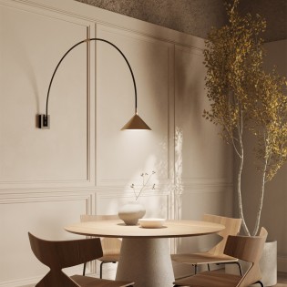 Applique murale à arc LED Hinoo (13W)