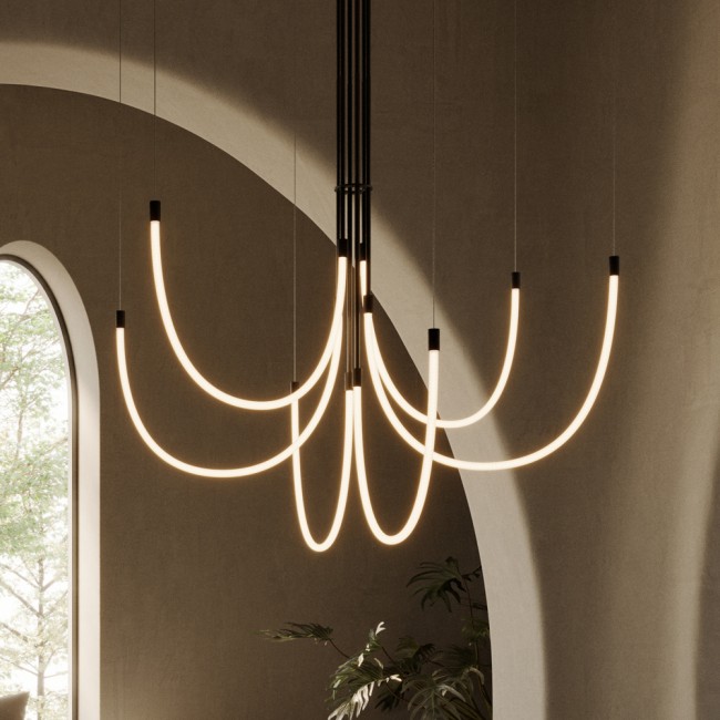 Lampe de suspension LED Cram (6x20W)