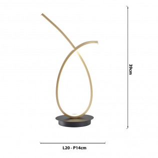 Lámpe a poser LED Lin (12W)