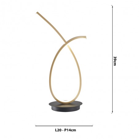 Lámpe a poser LED Lin (12W)