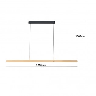 Lámpe a suspension LED Lin (43W)