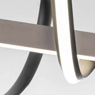 Lámpe a suspension LED Lin Espiral (44W)