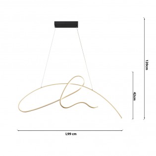 Lámpe a suspension LED Lin (42W)