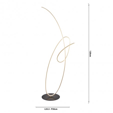 Lámpadaire LED Lin (42W)
