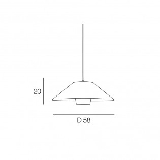 Lampe a suspension Umbrella