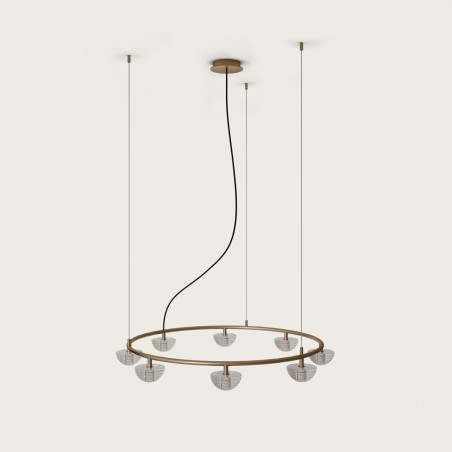 Lampe de suspension Hado (8 lumieres)