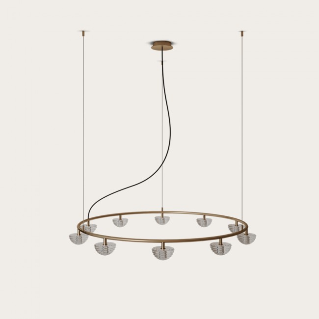 Lampe de suspension Hado (10 lumieres)