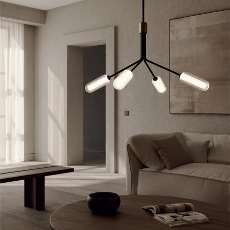 Lampe de plafond LED Lari (4x9W)