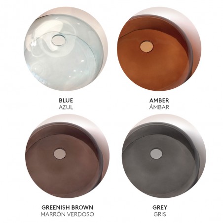 Lampe de plafond LED Betty Fumé (2x10W)