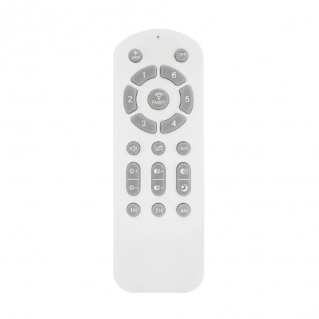 Ventilateur à LED avec pales rétractables Perla Mini Cuir CCT (35W)