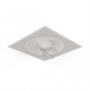 Ventilateur de plafond encastré Cubis CCT Dim LED (32W)