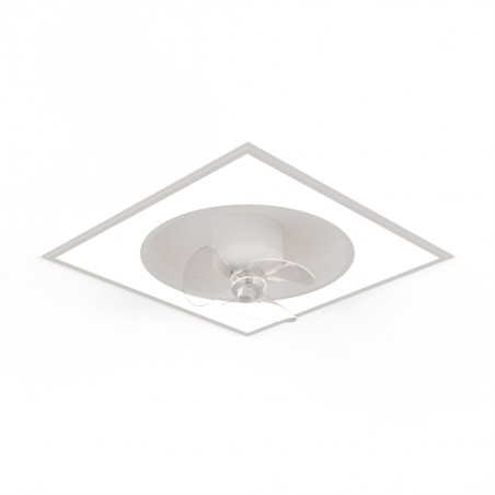 Ventilateur de plafond encastré Cubis CCT Dim LED (32W)