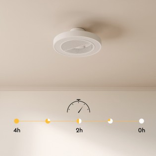 Ventilateur de plafond encastré Cubis CCT Dim LED (32W)
