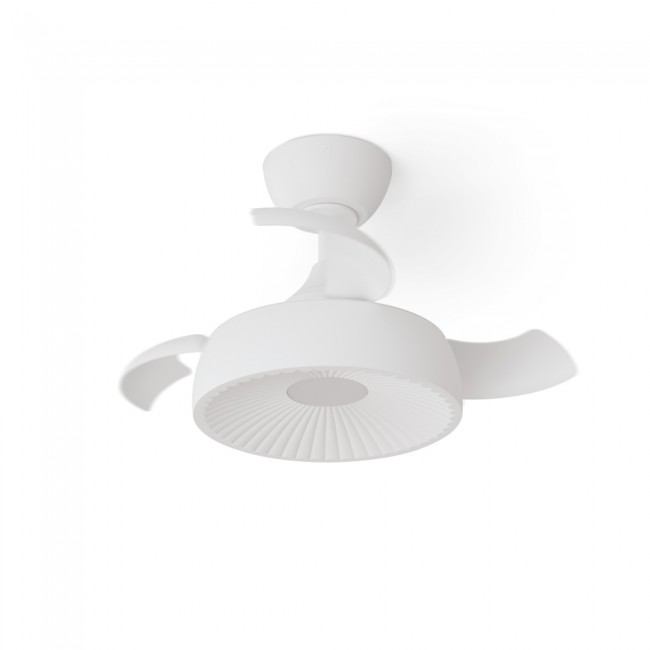 Ventilateur à pales rétractables LED Victoria XS CCT Dim (12W)