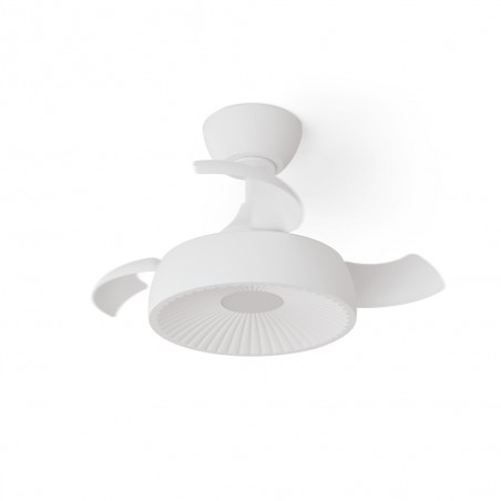 Ventilateur à pales rétractables LED Victoria XS CCT Dim (12W)
