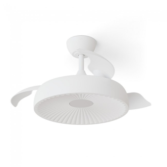 Ventilateur à pales rétractables LED Victoria S CCT Dim (16W)