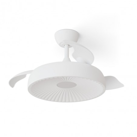Ventilateur à pales rétractables LED Victoria S CCT Dim (16W)
