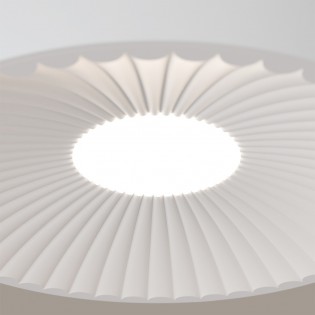 Ventilateur à pales rétractables LED Victoria S CCT Dim (16W)