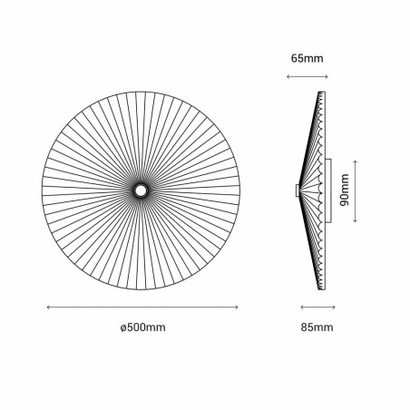 Applique murale LED Elena 50 (12W)