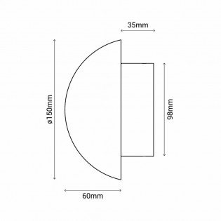 Applique murale LED Vita CCT (10W)