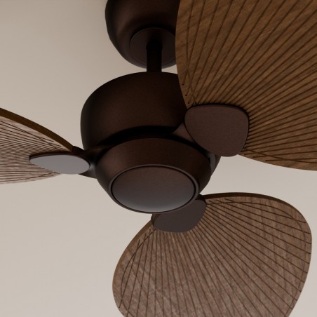 Ventilateur de plafond Alma 100 Rouille 3 pales