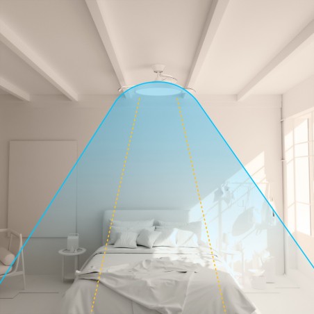 Ventilateur de plafond Alma 100 Blanc 3 pales