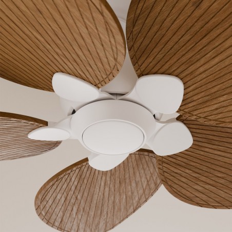 Ventilateur de plafond Alma 100 Blanc 5 pales