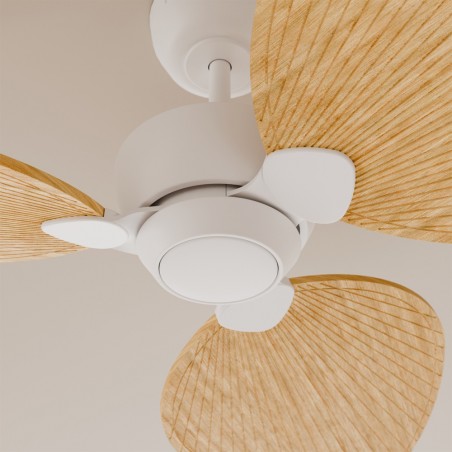 Ventilateur de plafond Alma 132 Blanc 3 pales