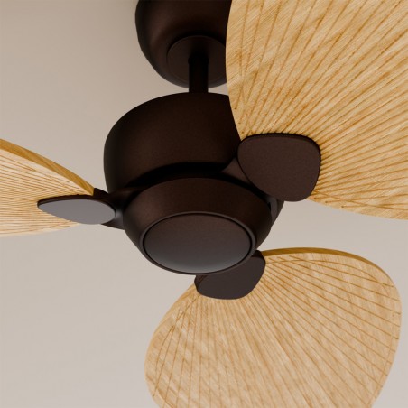 Ventilateur de plafond Alma 132 Rouille 3 pales