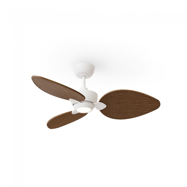 Ventilateur LED Alma 100 Blanc 3 pales CCT Dim (6.5W)