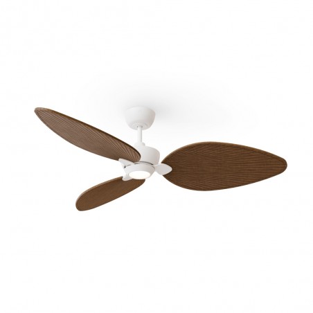 Ventilateur LED Alma 132 Blanc 3 pales CCT Dim (6.5W)