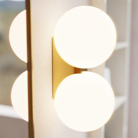 Applique pour salle de bains Obi (2 lumieres)