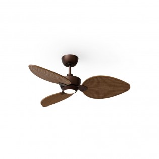 Ventilateur LED Alma 100 Oxide 3 pales CCT Dim (6.5W)