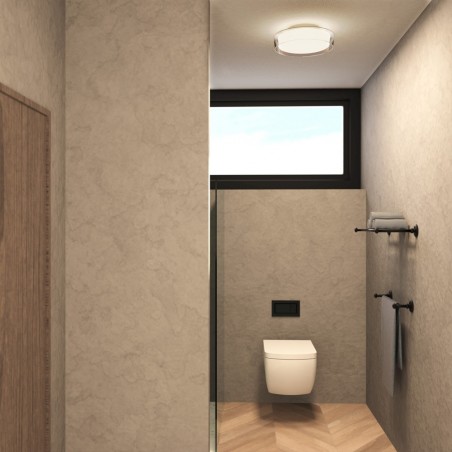 Plafonnier LED pour salles de bains Nilo 2CCT (12W)