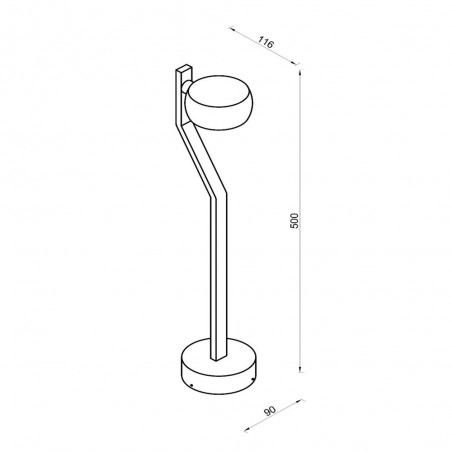 Balise d'extérieur LED Estal (9W)