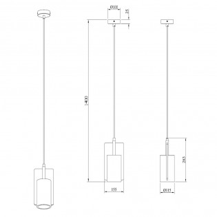 Lampe a suspensión Ninja A