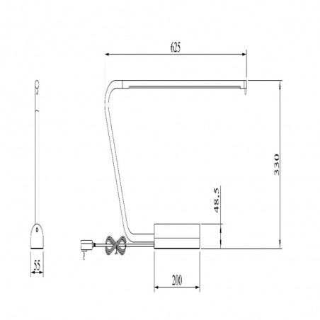 Lampe a poser LED Madison Dim (6.5W)