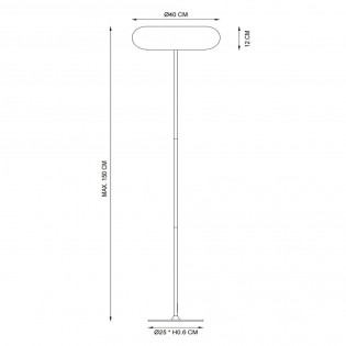 Lampadaire Sentino