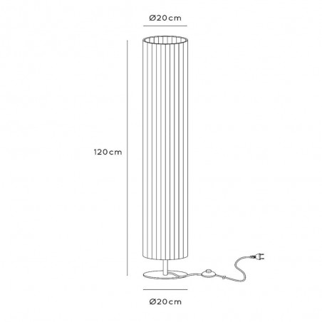 Lampadaire Fold (2 lumieres)