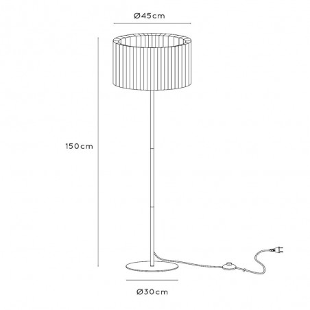 Lampadaire Fold