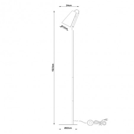Lampadaire Bensen