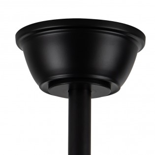Ventilateur LED avec pales rétractables Miso Evo Noir CCT Dim (72W)