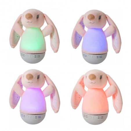 Lampe LED Dolly Rabbit pour enfants avec musique (3W)