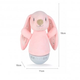Lampe LED Dolly Rabbit pour enfants avec musique (3W)