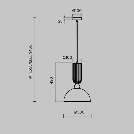 Lampe de plafond Antic