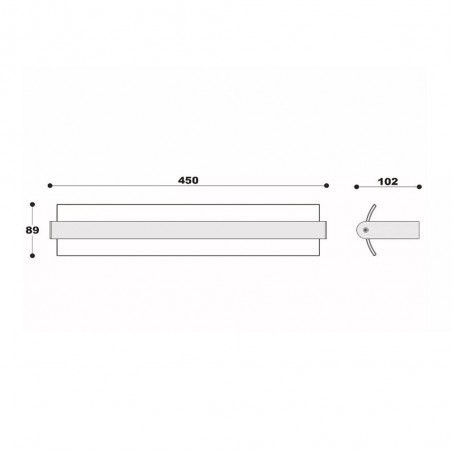 Applique murale pour salle de bain LED Wanda (15W)