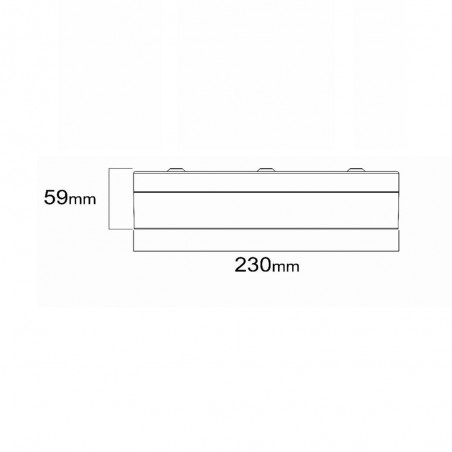 Plafonnier de salle de bains LED Plano CCT Dim (11W)