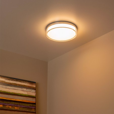 Plafonnier de salle de bains LED Plano CCT Dim (16W)